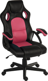 Teknik Kyoto Contemporary Gaming Chair With Fixed Arms Pink - 6996 DD